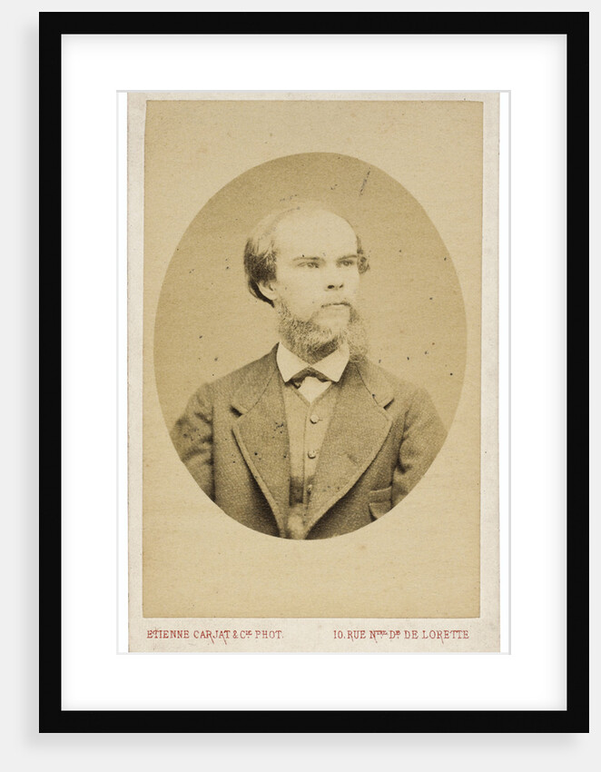 Portrait of the Poet Paul Verlaine, c. 1870 by Étienne Carjat