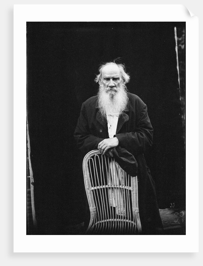 The author Leo Tolstoy, 1902 by Karl Karlovich Bulla