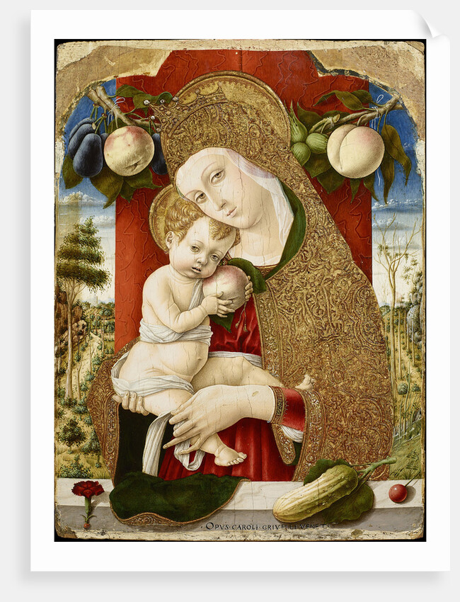 Virgin and Child, 1482-1483 by Carlo Crivelli
