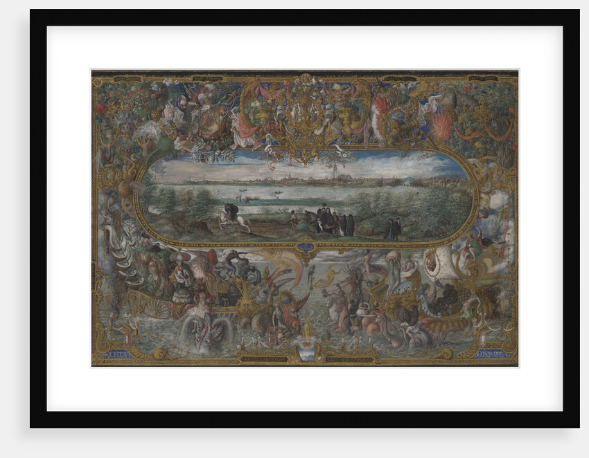 View of Seville, 1573 by Georg Hoefnagel