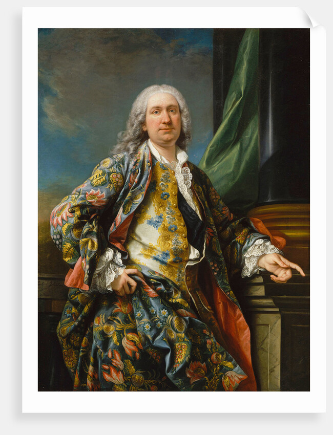Portrait of an unknown man, ca 1735-1739 by Carle Van Loo