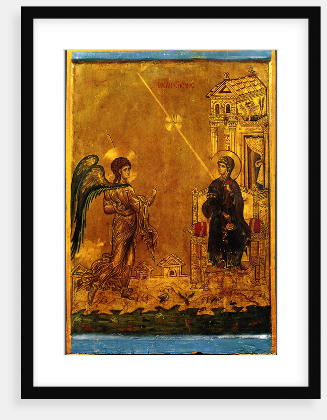 The Annunciation, 12th century by Byzantine icon
