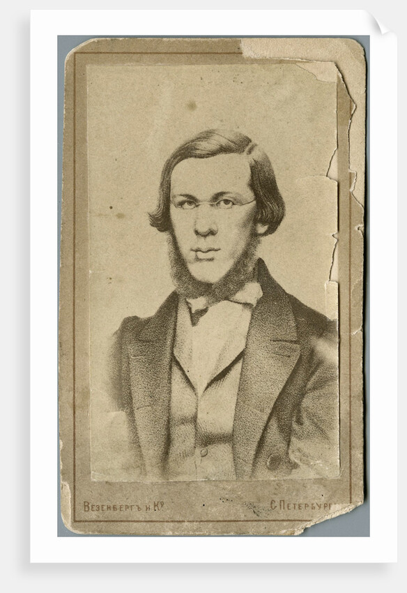 Nikolay Alexandrovich Dobrolyubov, Between 1865 and 1900 by Photo studio Wesenberg