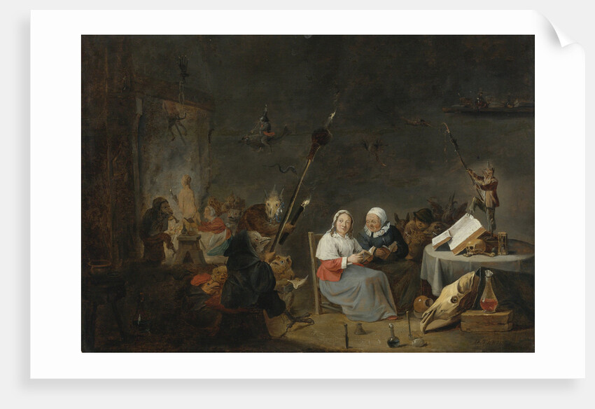 The Witches Sabbath by David Teniers the Younger