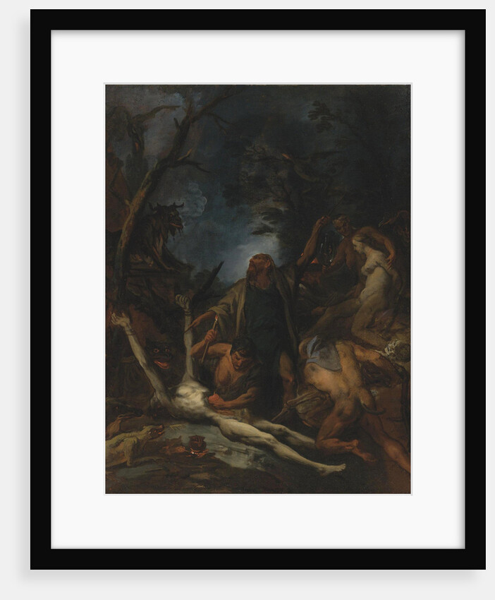 Witches at a black mass by Ottaviano Dandini