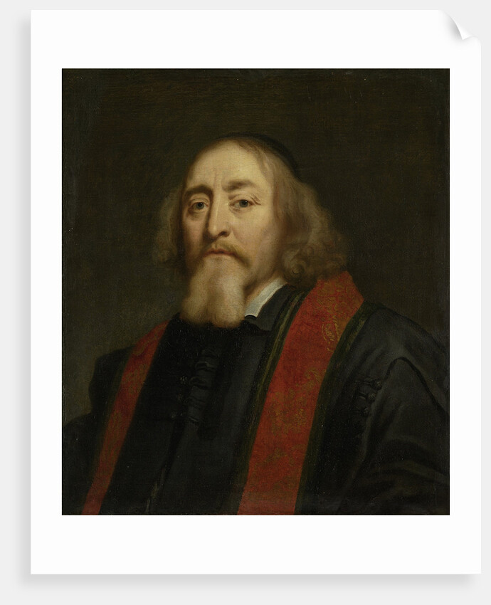 Portrait of Jan Amos Comenius, Betveen 1650 and 1670 by Jürgen Ovens