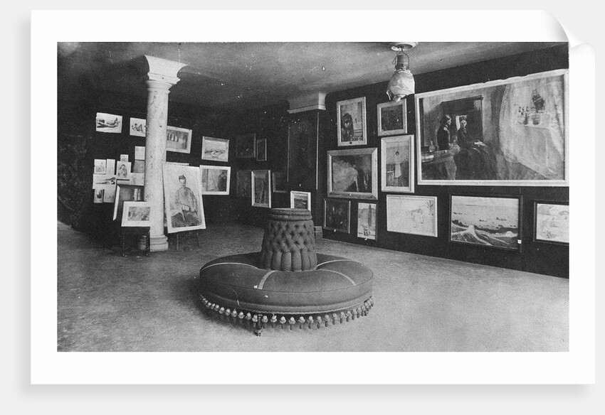 Munchs exhibition in Equitable Palast in Berlin, December 1892, 1892 by Max Marschalk