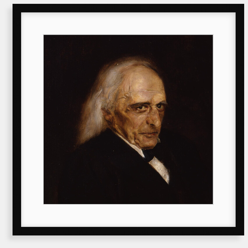 Portrait of Theodor Mommsen Detail, 1897 by Franz von Lenbach