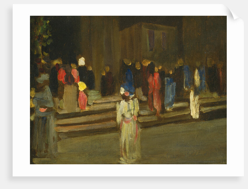 Park of Saint Cloud, Entrance, 1906 by Wassily Vasilyevich Kandinsky