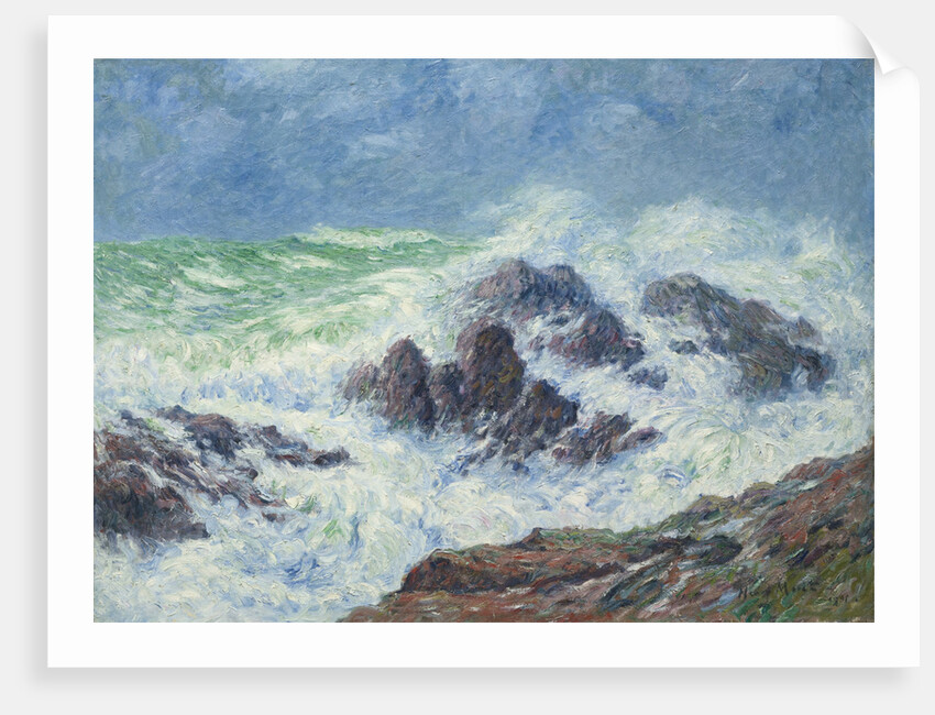 Heavy Weather at Saint Grenoble, Pointe de Penmarch, 1905 by Henry Moret