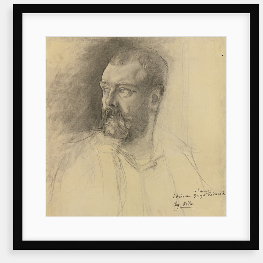 Portrait of Octave Mirbeau, ca 1893 by Auguste Rodin