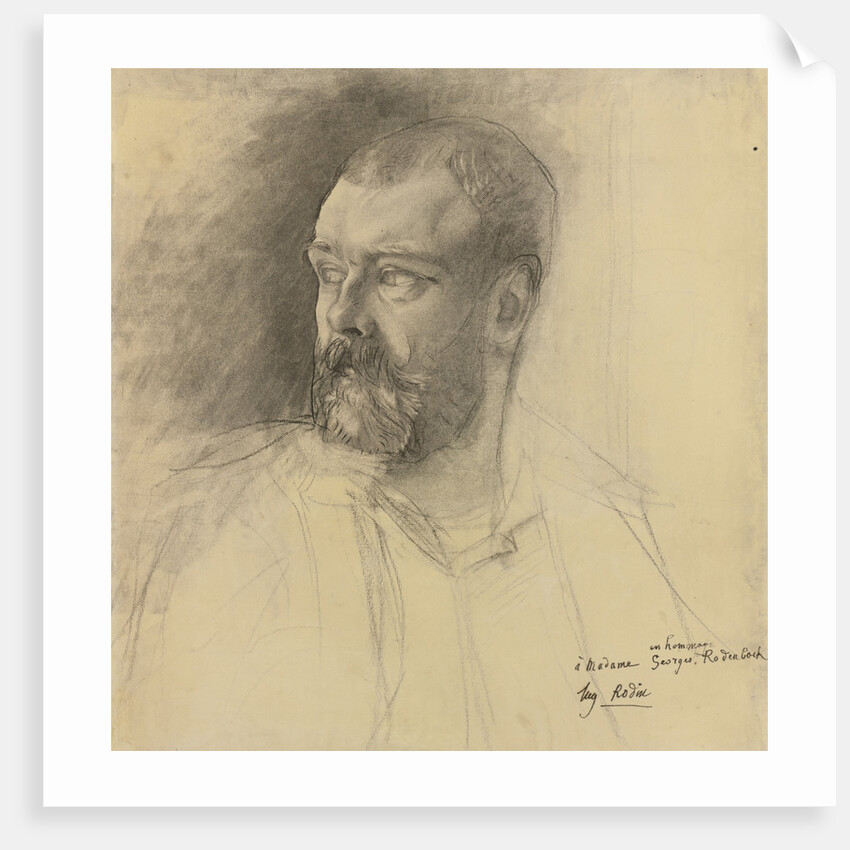 Portrait of Octave Mirbeau, ca 1893 by Auguste Rodin