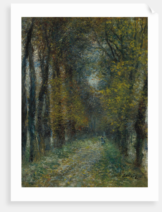 Lallée couverte, 1872 by Pierre Auguste Renoir