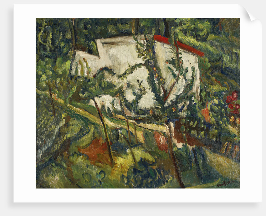 Maison de Clamart, c. 1918 by Chaim Soutine