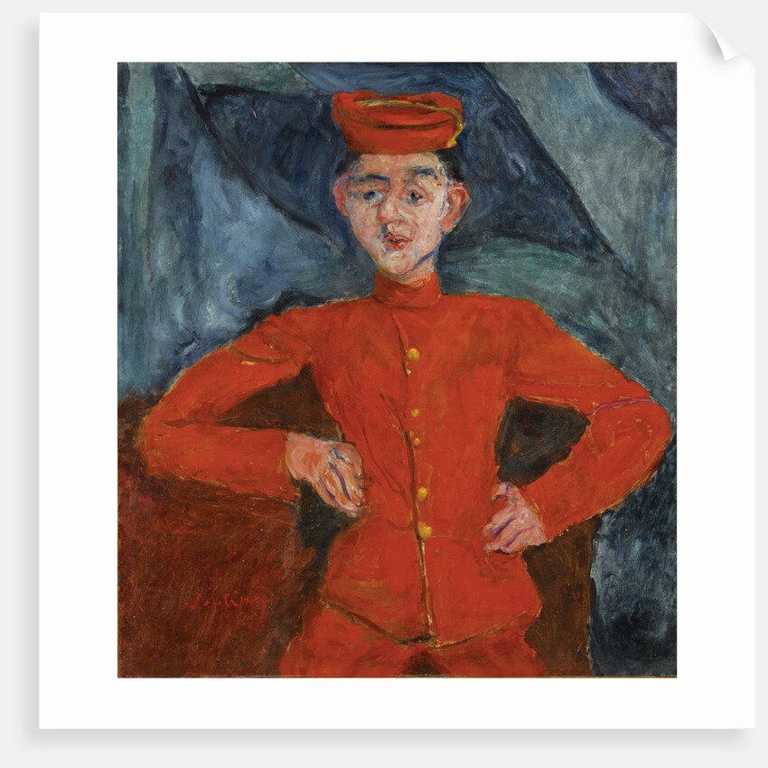 Le Chasseur de chez Maxims, c. 1925 by Chaim Soutine