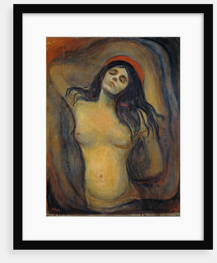 Madonna, 1894-1895 by Edvard Munch