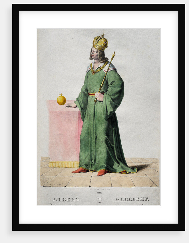 Albert the Magnanimous, King of Hungary and Croatia, 1828 by Josef Kriehuber