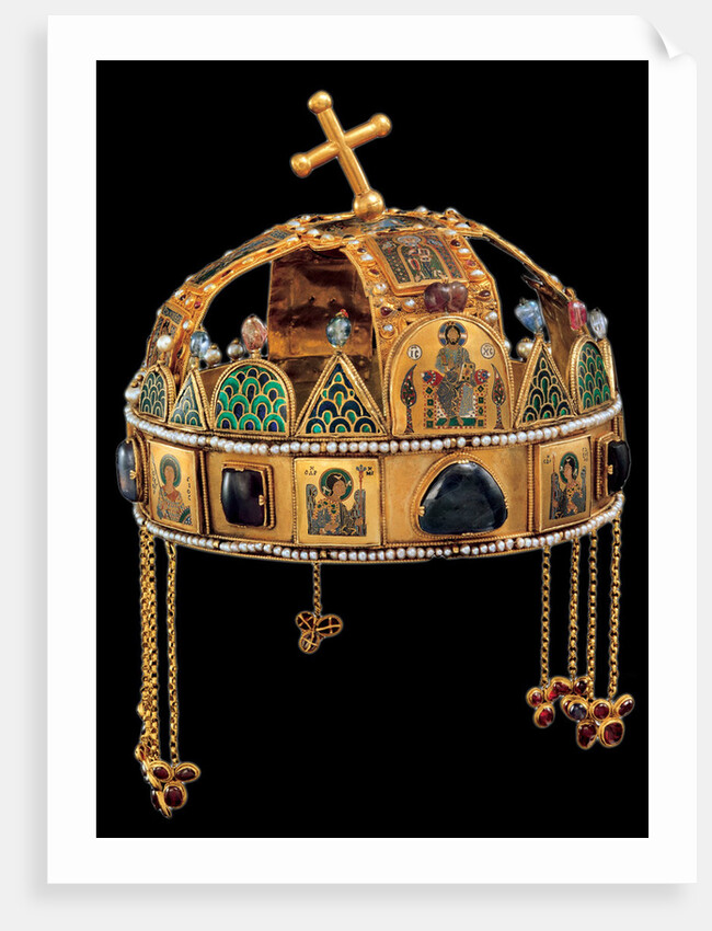 The Holy Crown of Hungary, 12th century by Historic Object