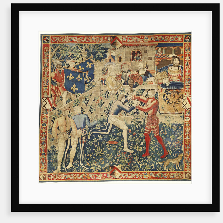 The Meeting of Kings Henry VIII and King Francis I (Tapestry), c. 1520 by West European Applied Art