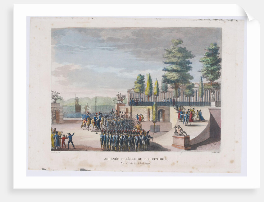 The Coup of 18 Fructidor, Year V, 1804 by Pierre Gabriel Berthault