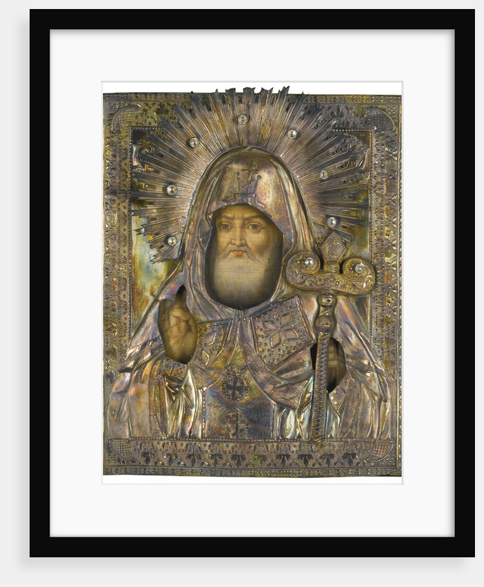 Saint Mitrofan of Voronezh, 1835 by Michail Vasilyevich Borodulin