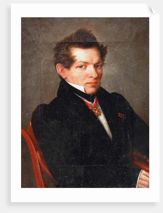 Portrait of the mathematician Nikolai Lobachevsky, 1839 by Lev Dmitrievich Kryukov