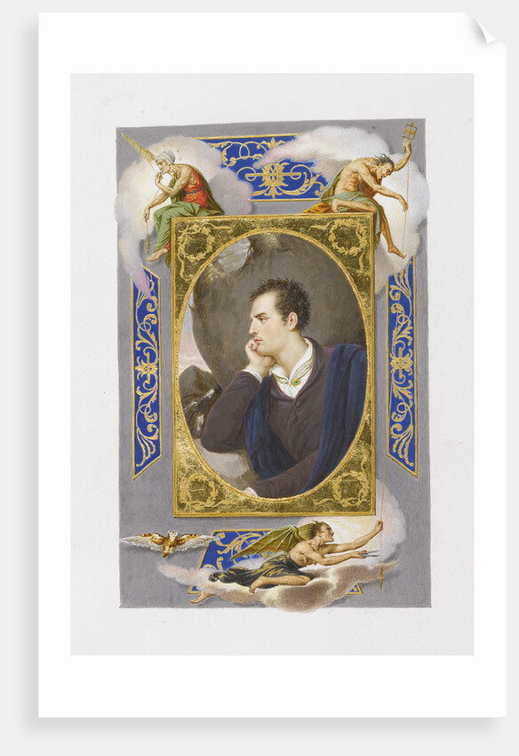 Lord George Noel Byron, 1826 by Giovanni Battista Gigola