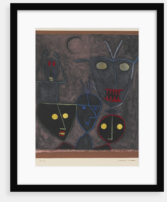 Demonic Puppets, 1929 by Paul Klee