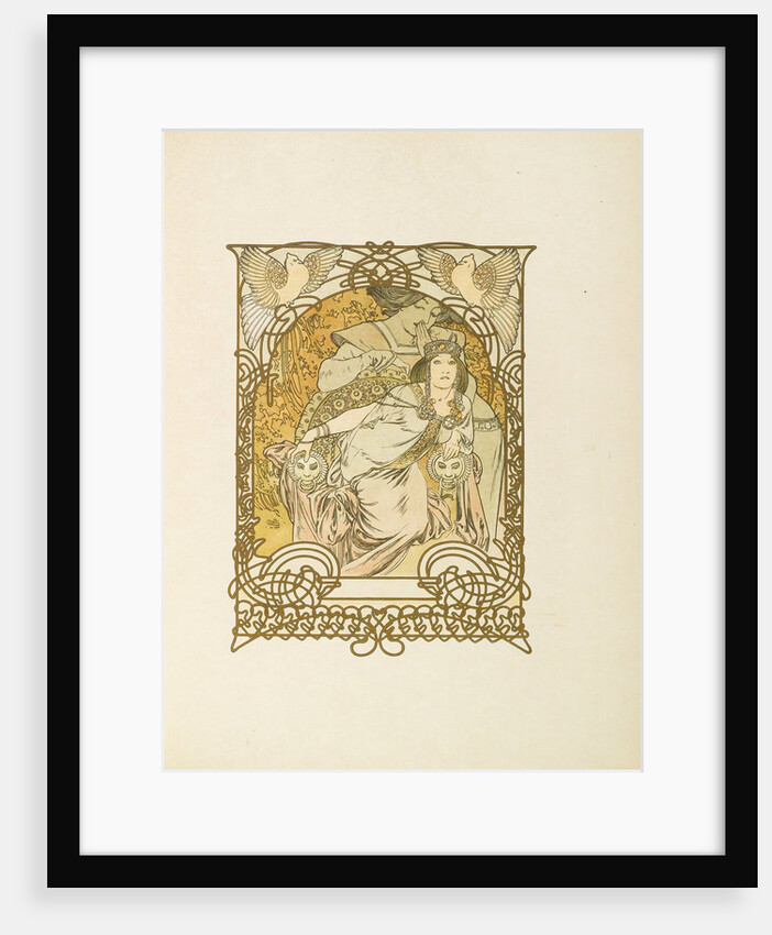 Ilsée, Princesse de Tripoli by Robert de Flers, 1897 by Alfons Marie Mucha