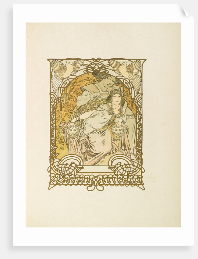 Ilsée, Princesse de Tripoli by Robert de Flers, 1897 by Alfons Marie Mucha
