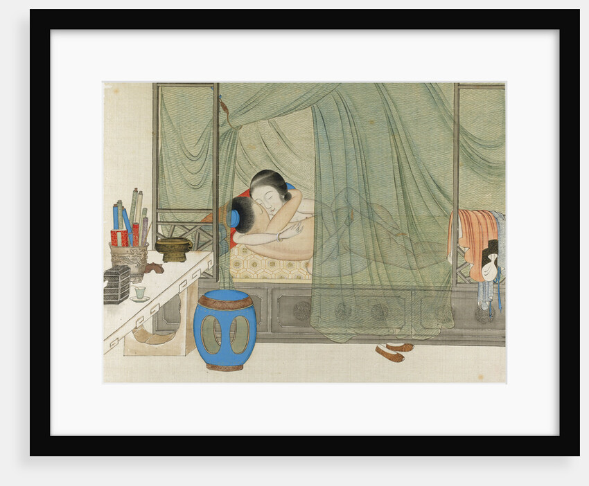 Erotic Scene, 19th century by Anonymous