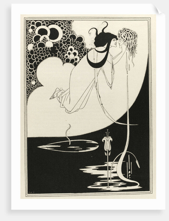 Illustration for Salome by Oscar Wilde, 1894 by Aubrey Beardsley