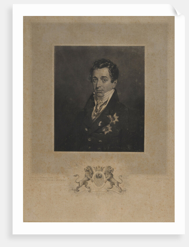 Portrait of Kyrill Alexandrovich Naryshkin by Henry Edward Dawe