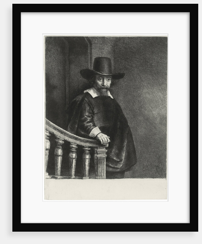 Ephraim Bueno, Jewish Physician, 1647 by Rembrandt van Rhijn