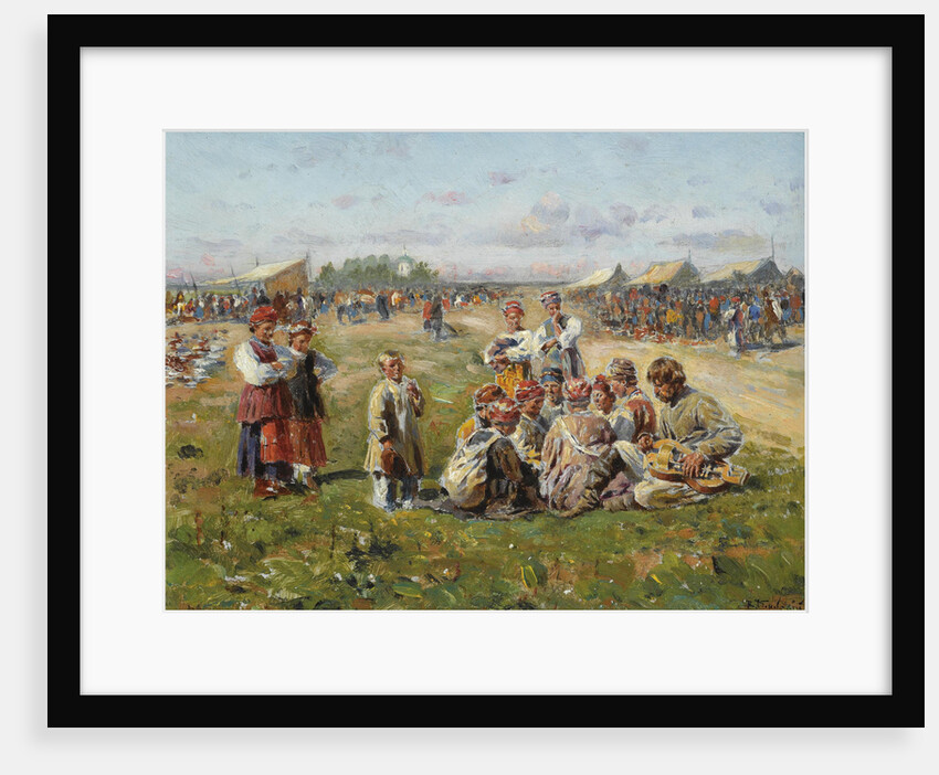 The Village Fair, 1882 by Vladimir Yegorovich Makovsky