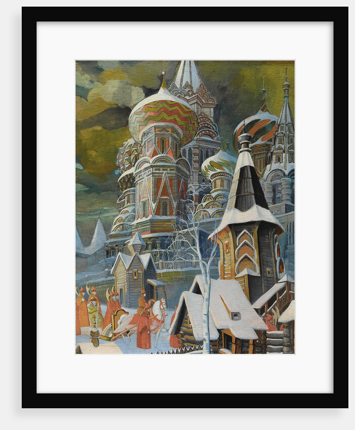 Saint Basils Cathedral by Leonid Mikhaylovich Brailovsky