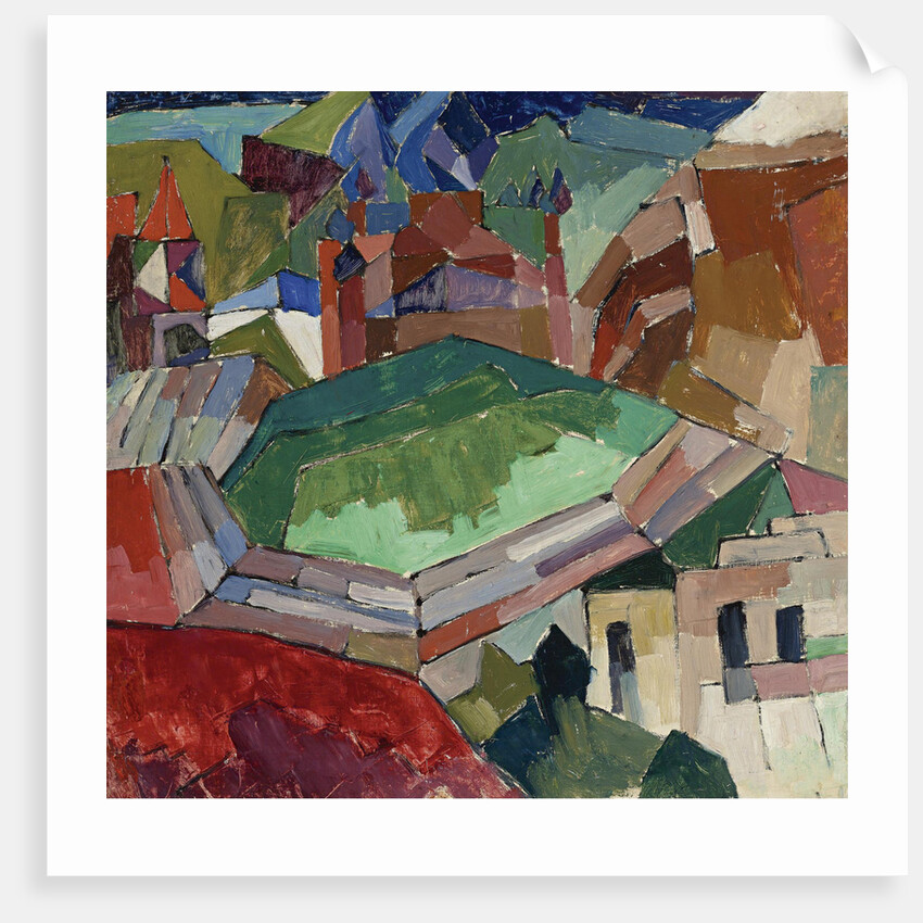 Town in Southern Russia, 1914-1916 by Aristarkh Vasilyevich Lentulov