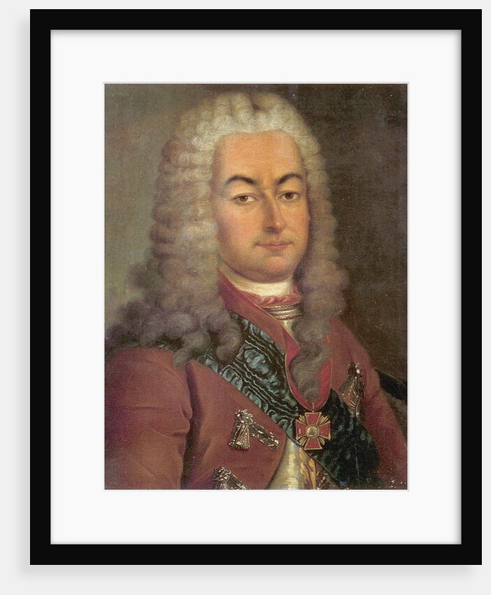 Portrait of Count Semyon Andreyevich Saltykov, 18th century by Anonymous