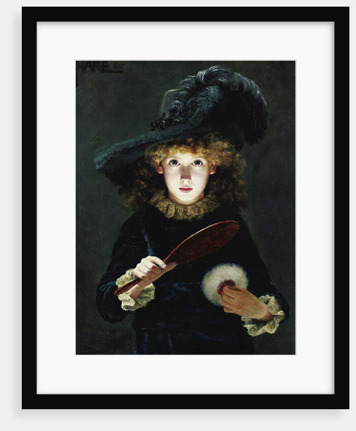 Dressing Up, 1885 by Julius Hare