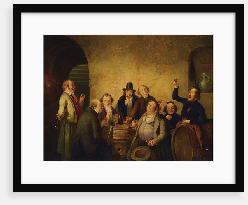Winetasting by Johann Peter Hasenclever