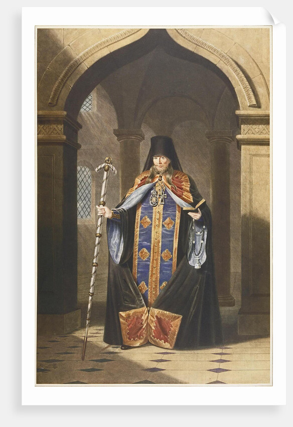 Portrait of the Archimandrite Photius of Russia (1792?1838), 1820s by Anonymous