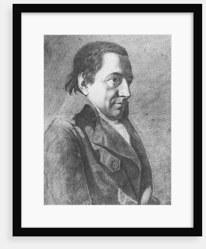 Portrait of Johann Gottlieb Fichte, c. 1800 by Friedrich Bury