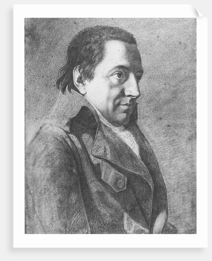 Portrait of Johann Gottlieb Fichte, c. 1800 by Friedrich Bury