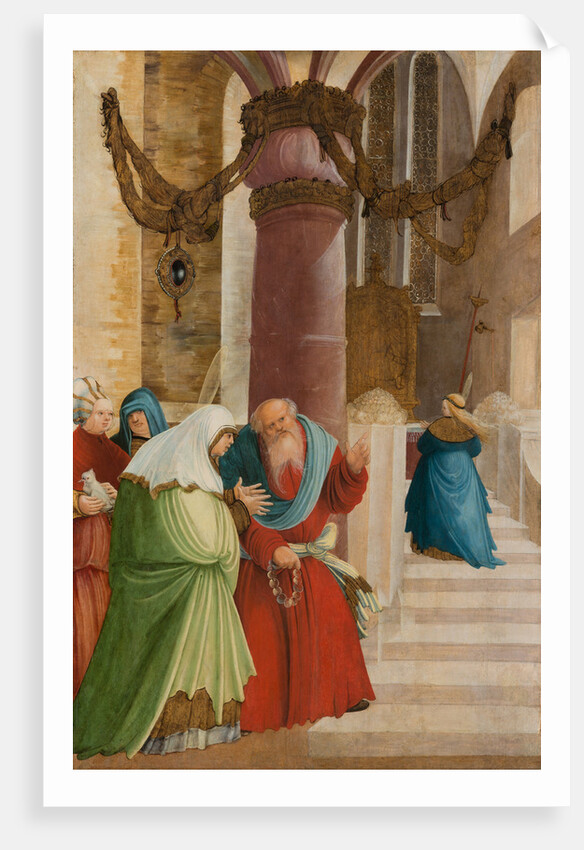 The Entry of the Most Holy Theotokos into the Temple, ca 1509-1510 by Master of Pulkau