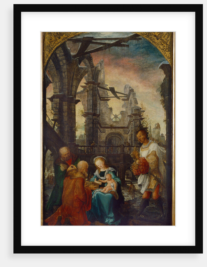 The Adoration of the Magi, 1521 by Wolf Huber
