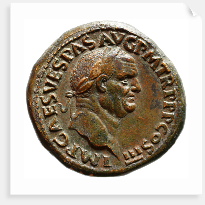 Sestertius of Vespasian, 71 AC by Ancient Coins Numismatic