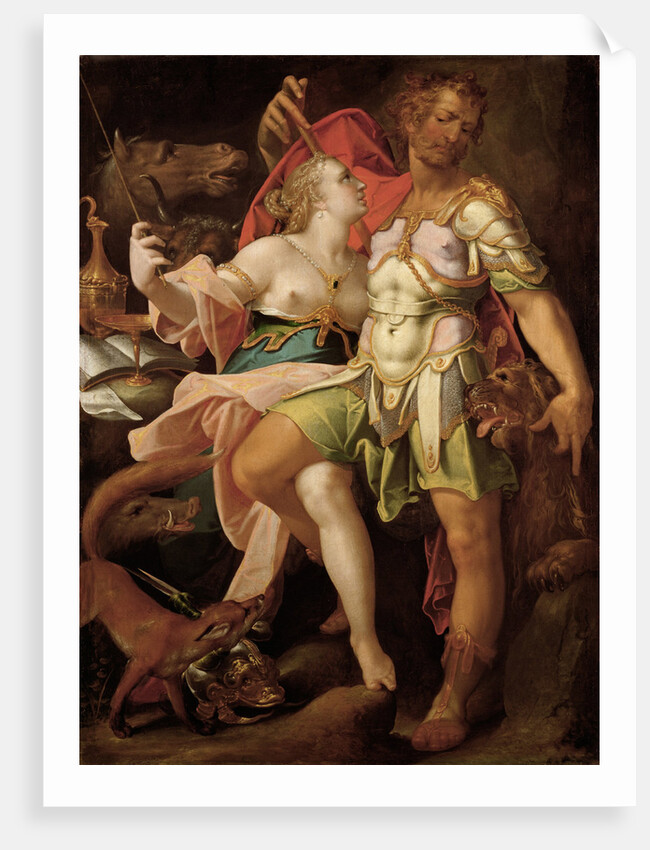 Ulysses and Circe, ca 1580-1585 by Bartholomeus Spranger