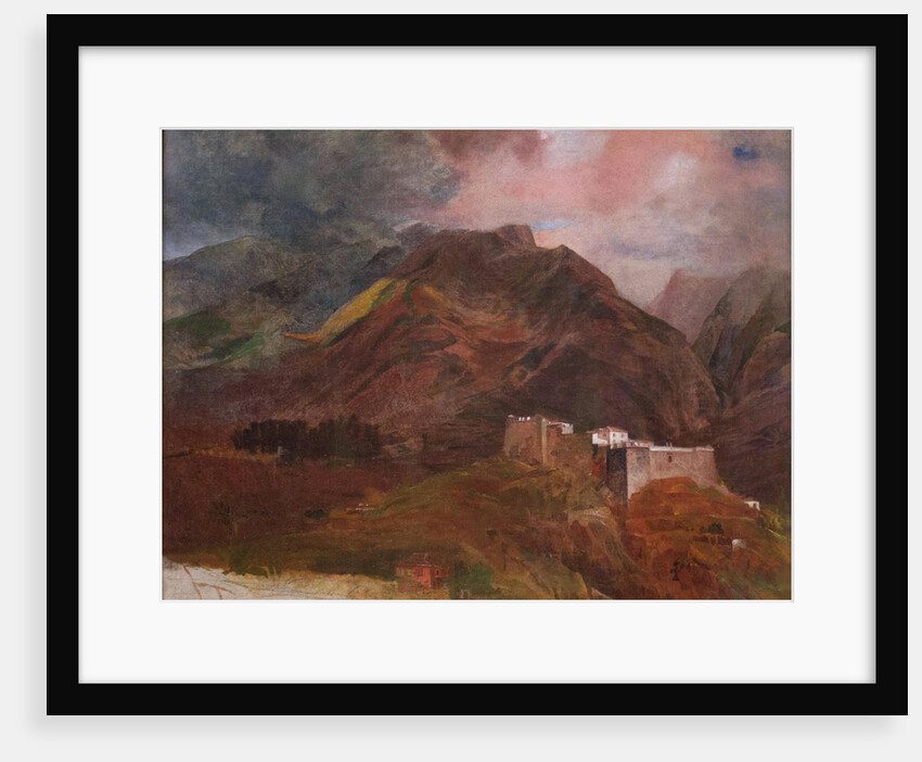 The Peak Fort on the island of Madeira, 1849-1850 by Karl Pavlovich Briullov