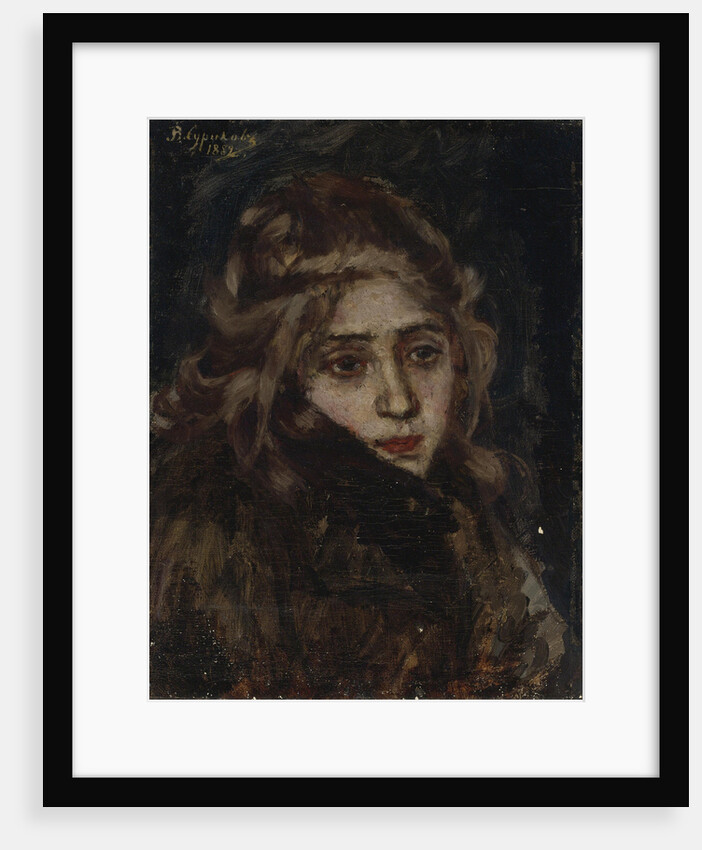 Princess Maria Alexandrovna Menshikova. Study for Menshikov in Berezov, 1882 by Vasili Ivanovich Surikov
