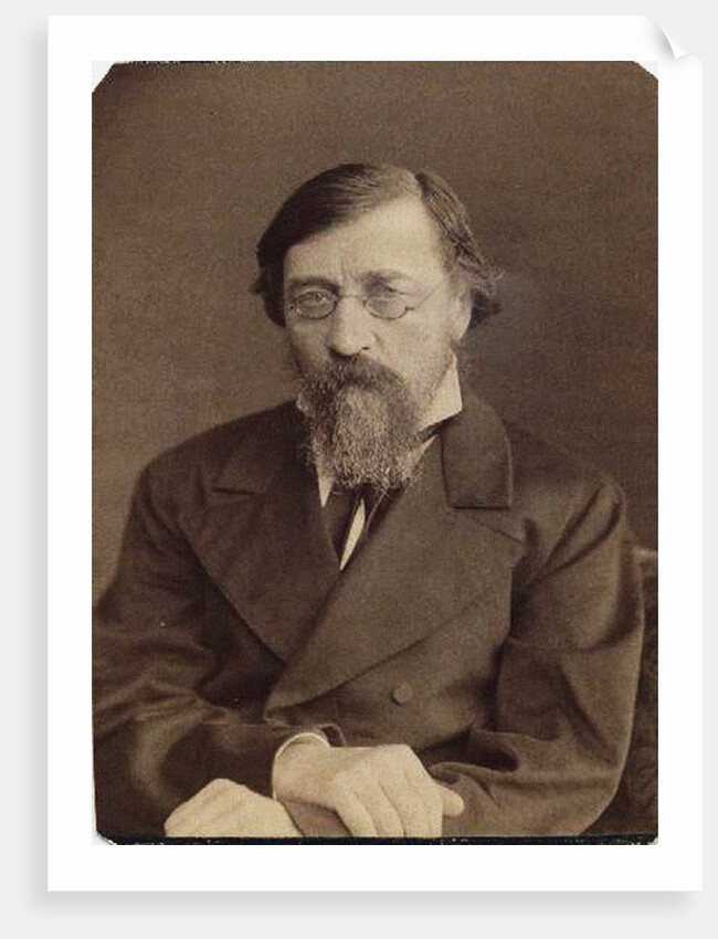 Nikolay Gavrilovich Chernyshevsky (1828?1889), 1888 by Photo studio of S. Klimashevskaya